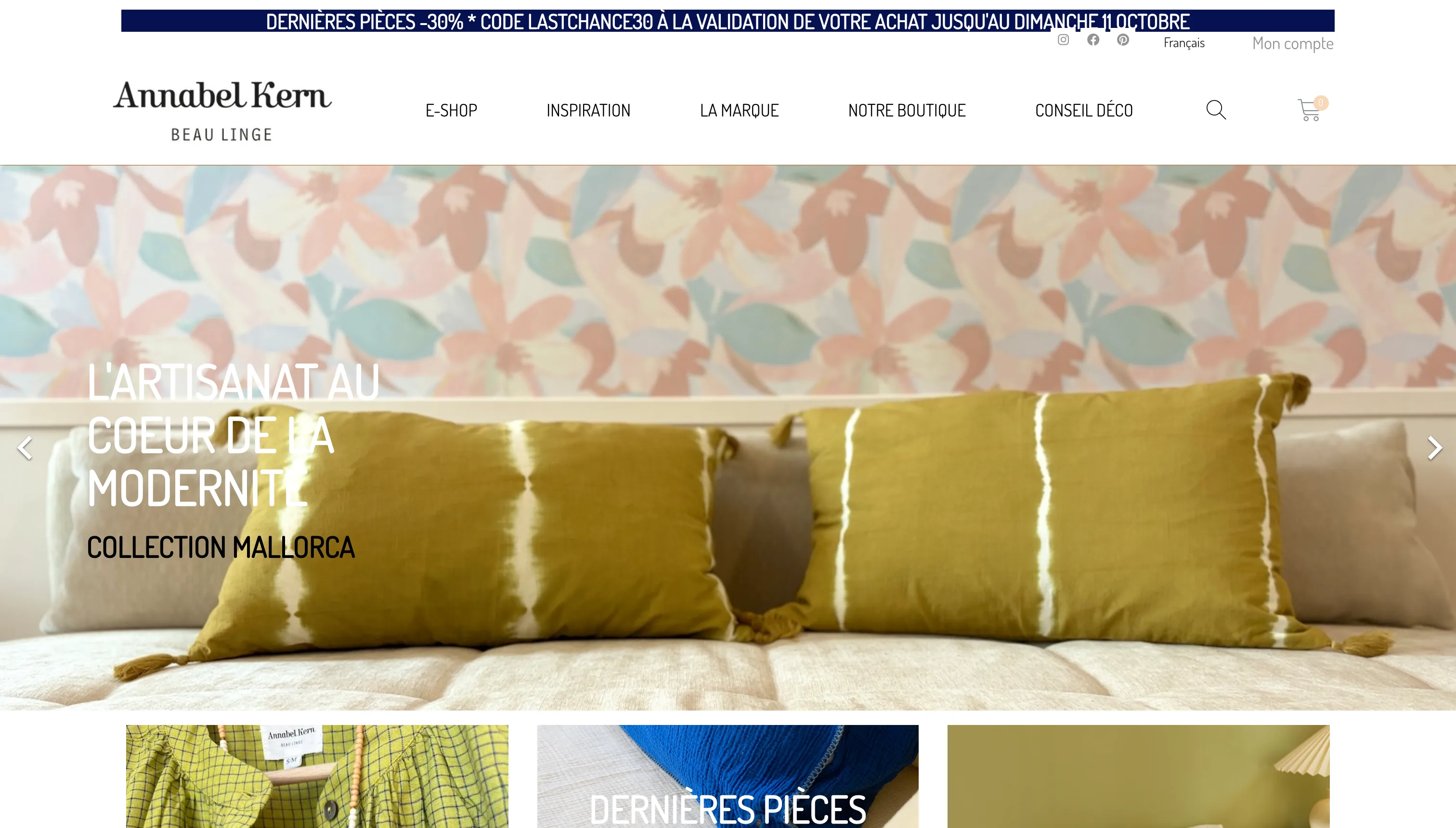 Annabel Kern - Projet PrestaShop