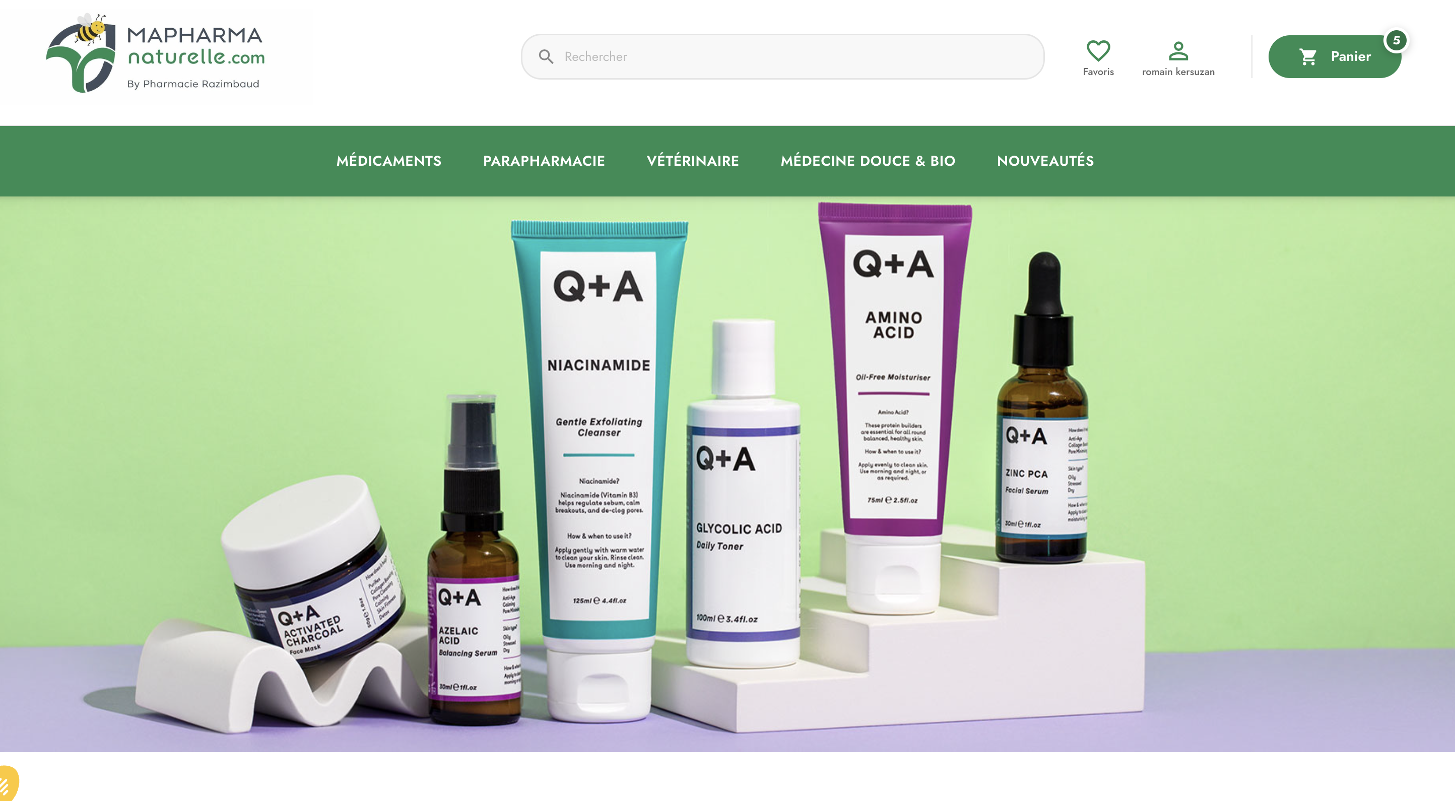 MaPharmaNaturelle - Projet PrestaShop